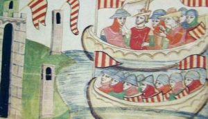 Vespri Siciliani - Pietro III d'Aragona sbarca in Sicilia
