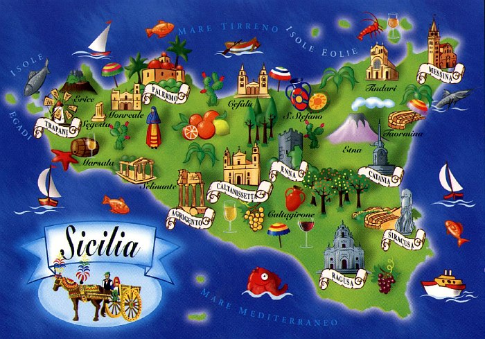 sicilia le 9 province