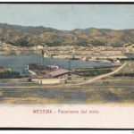 Messina - Panorama dal Molo 1906