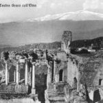 Taormina - Teatro Greco con l'Etna 1914