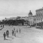 Trapani, piazza Marina agli inizi del 1900